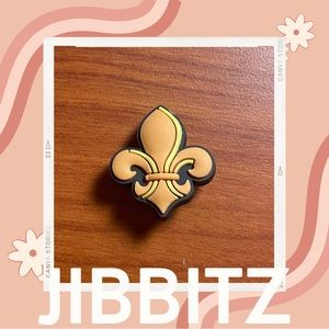 🌸5/$10 New Orleans Saints Jibbit / Shoe Charm